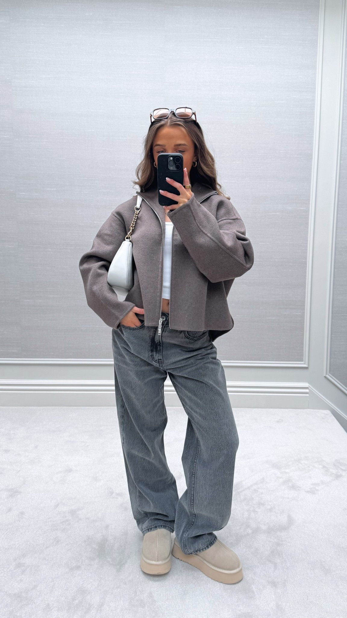 spring outfit inspo🦋✨

Pinterest style outfit inspo ideas spring TikTok casual easy basic neutral ootd wishlist faves casual petite oversized viral wide leg loose baggy jeans Abercrombie curve love fashion brown jacket 

#LTKspring #LTKpetite #LTKuk