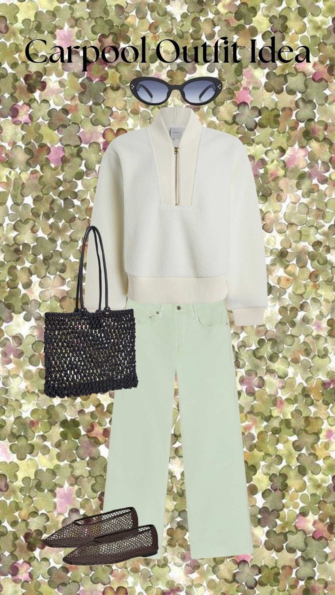 Carpool Outfit Idea 🩷💚

#LTKdayinmylife #LTKootd #LTKgrwm