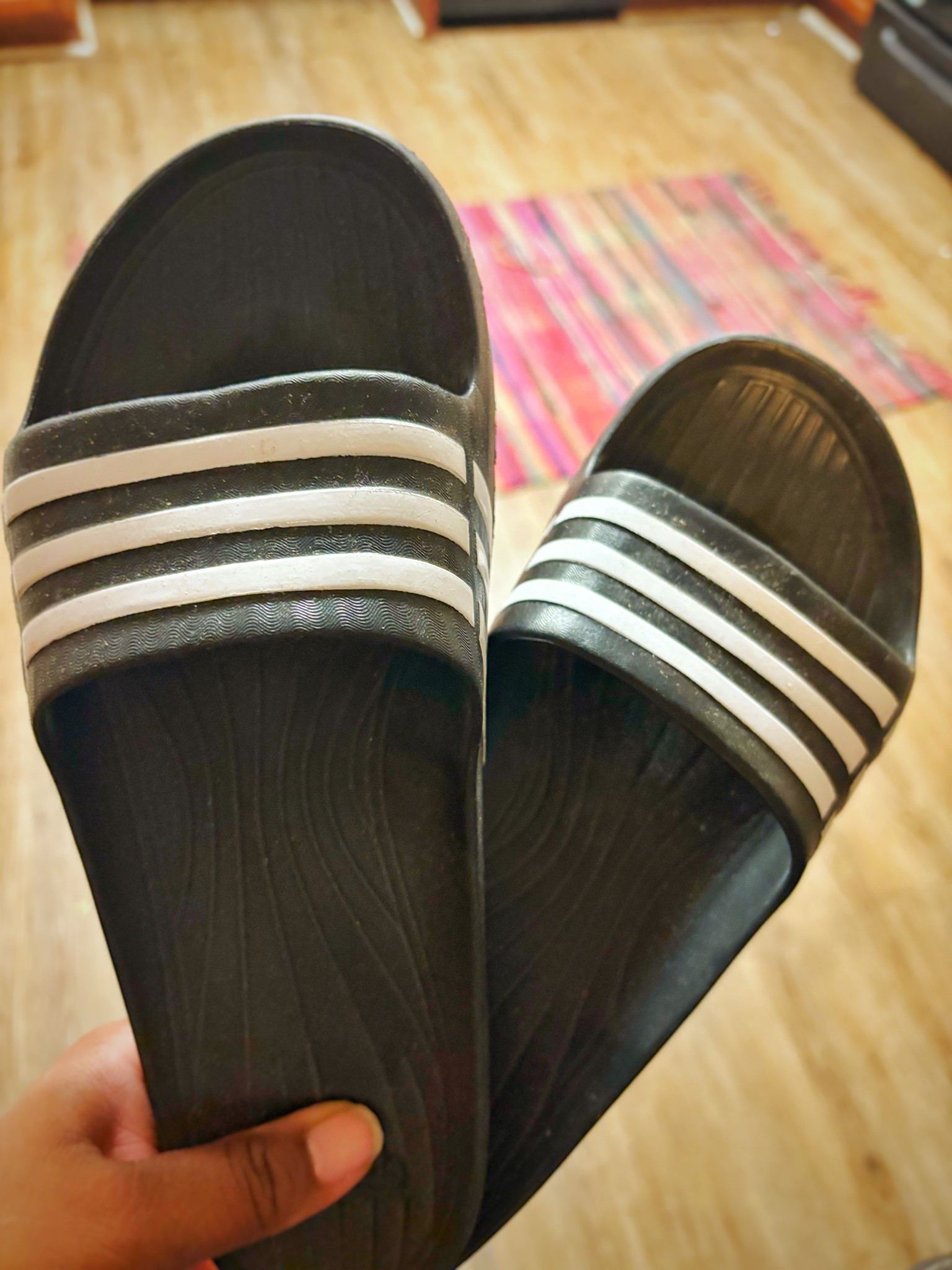 Adidas Slides🖤

#LTKOver40 #LTKShoeCrush #LTKPlusSize