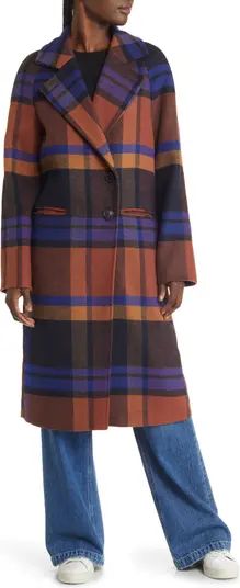 Walker Relaxed Fit Plaid Coat | Nordstrom