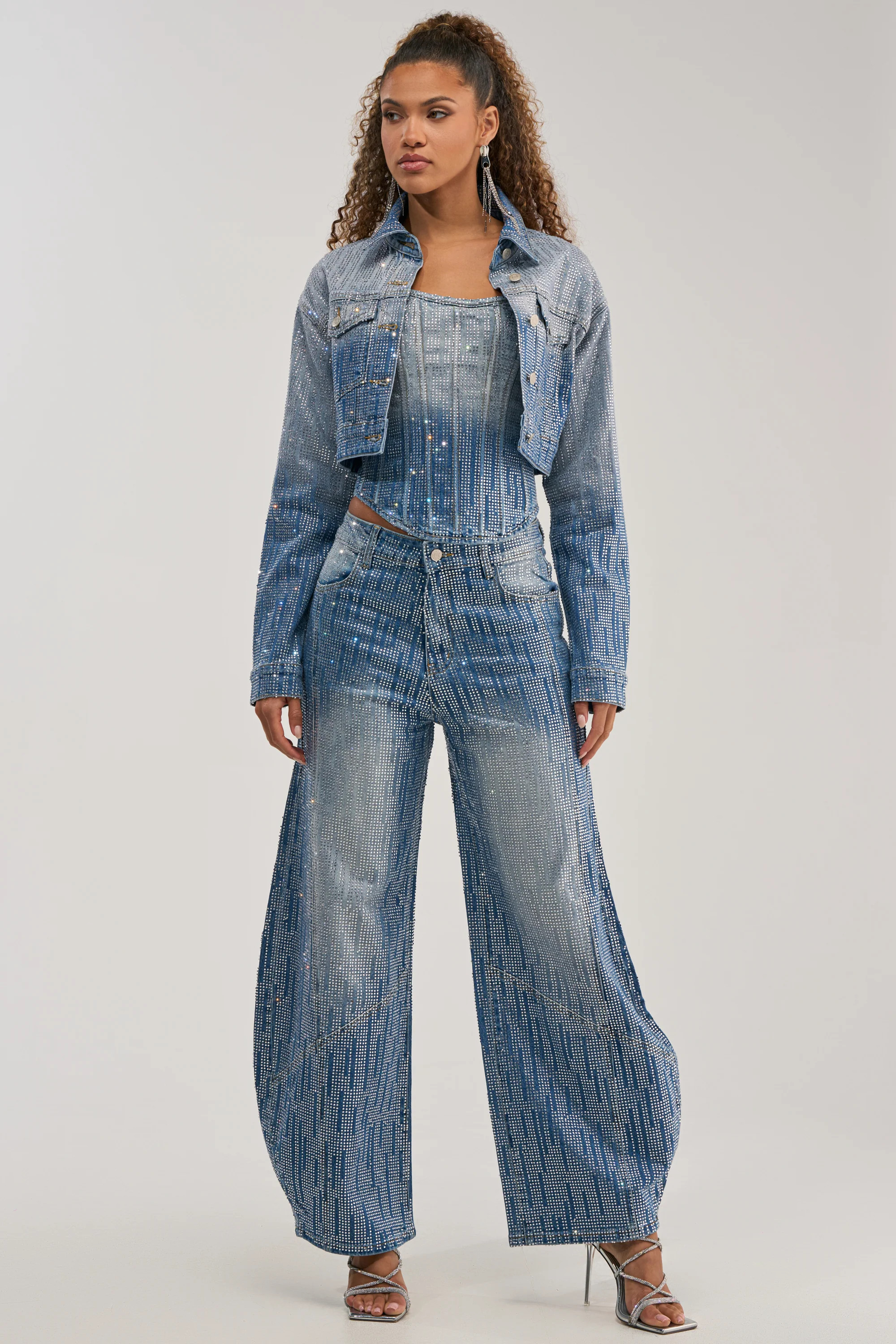 MIND SPINNING EMBELLISHED DENIM | AKIRA
