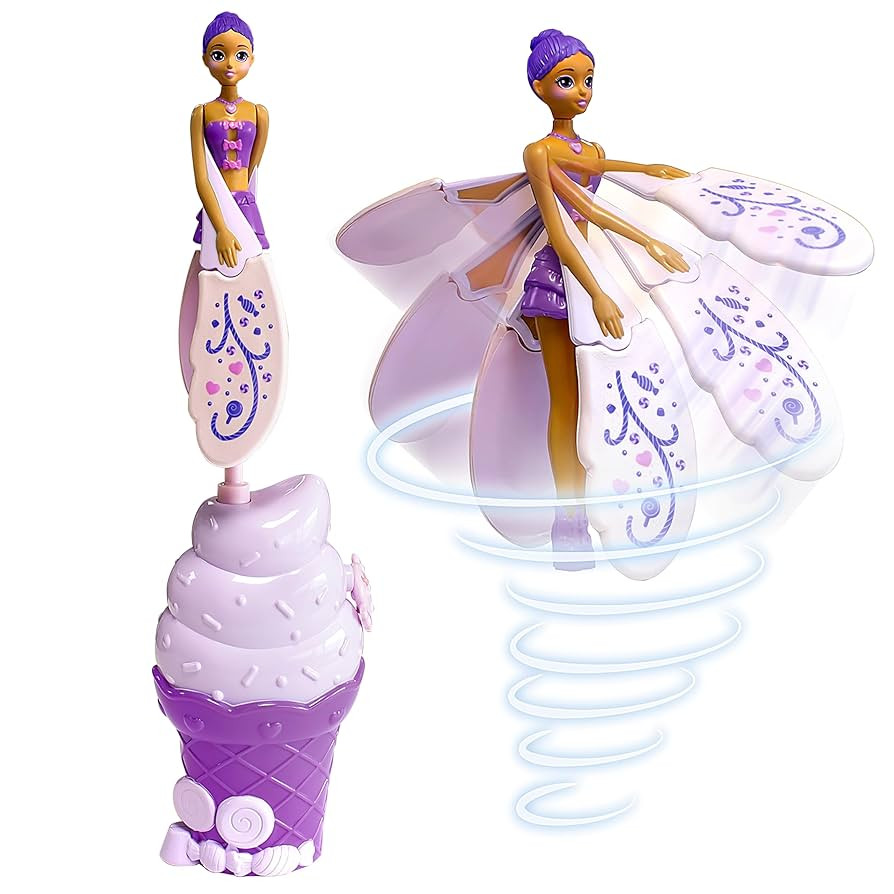 Sky Dancers Purple Licious– The Original Flying Doll Toy – Pull String Powered, Use Indoors o... | Amazon (US)