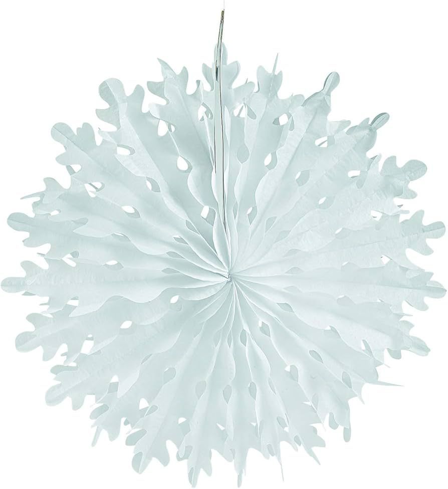 Fun Express Christmas Tissue Snowflake Decorations 20" (1 dozen) | Amazon (US)
