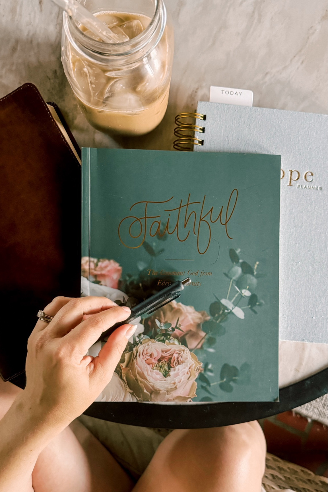 Current Bible study! My planner is The Hope Planner (no link available) but I linked a similar one! 