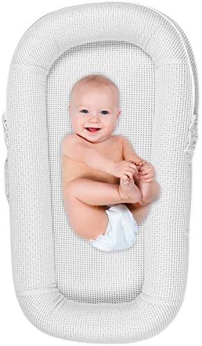 CubbyCove Classic – The Truly Breathable Baby Lounger | Portable Nest w/Canopy | Super Soft for... | Amazon (US)