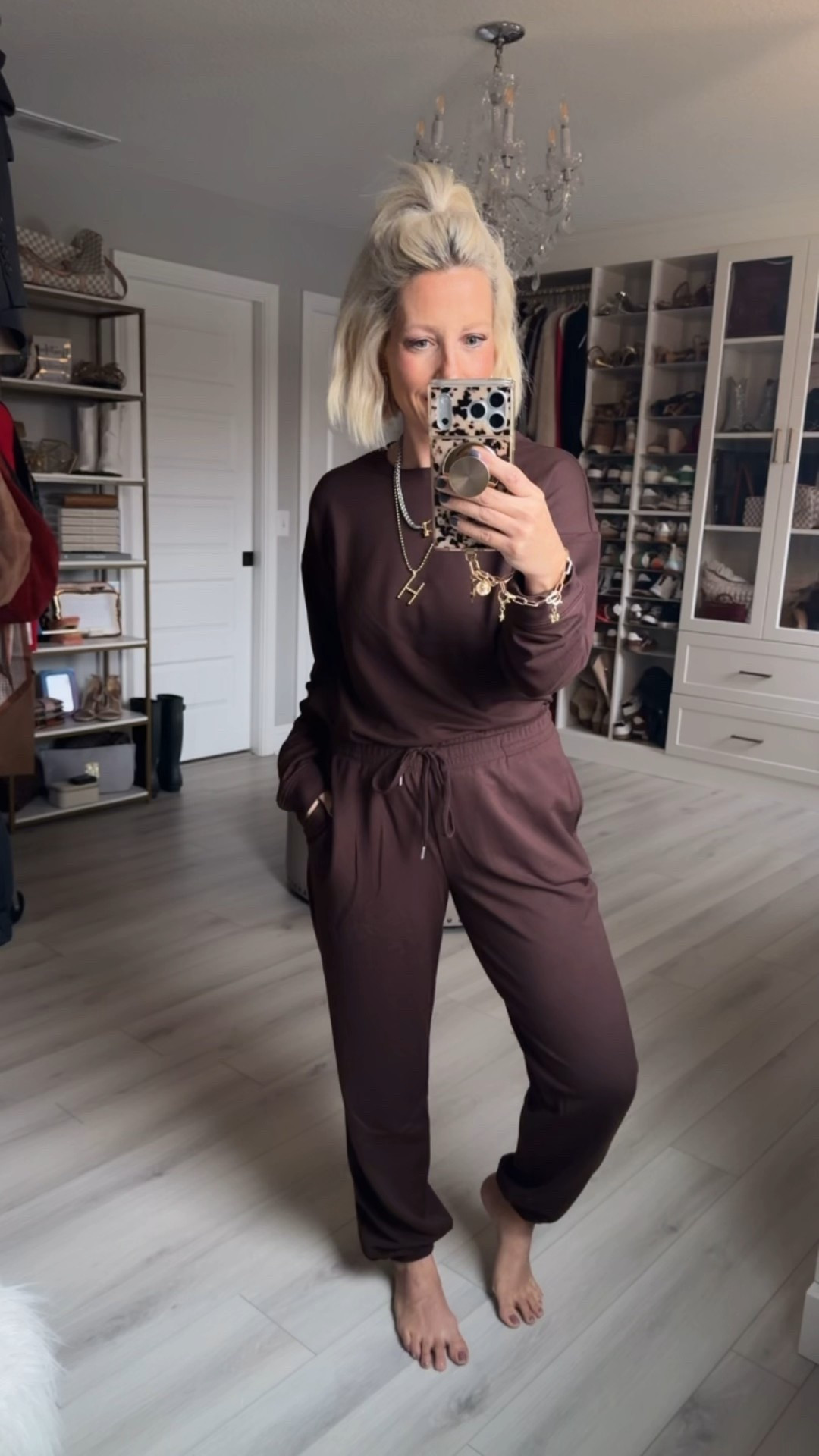 Comfy sets that are technically pajamas but cute enough to style and wear as an outfit!!!
⬇️⬇️⬇️
Sets size medium but could easily do small!


#LTKSaleAlert #LTKHoliday #LTKFindsUnder50