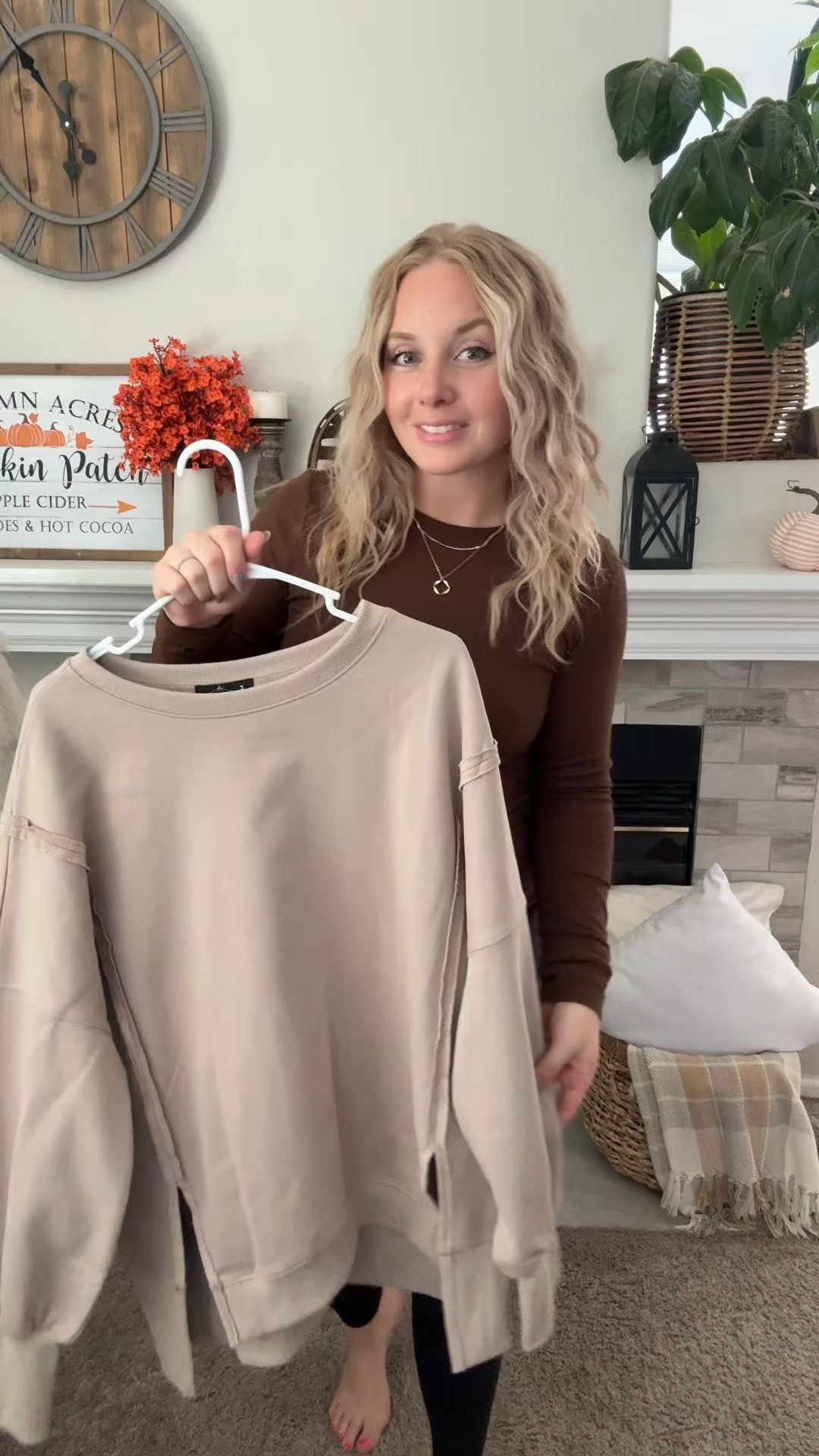 ON SALE Oversized sweatshirt with leggings, adidas, and tote bag





Amazon outfits, fall outfit inspo, outfit ideas, casual outfits amazon, amazon outfits every day, outfit ideas 2026, fall outfits, fall outfits Amazon, midsize fall outfit inspo, petite outfits for fall, Amazon fall fashion, casual fall style, trending fall fashion, September outfit ideas, autumn outfits

#LTKootd #LTKSaleAlert #LTKPetite