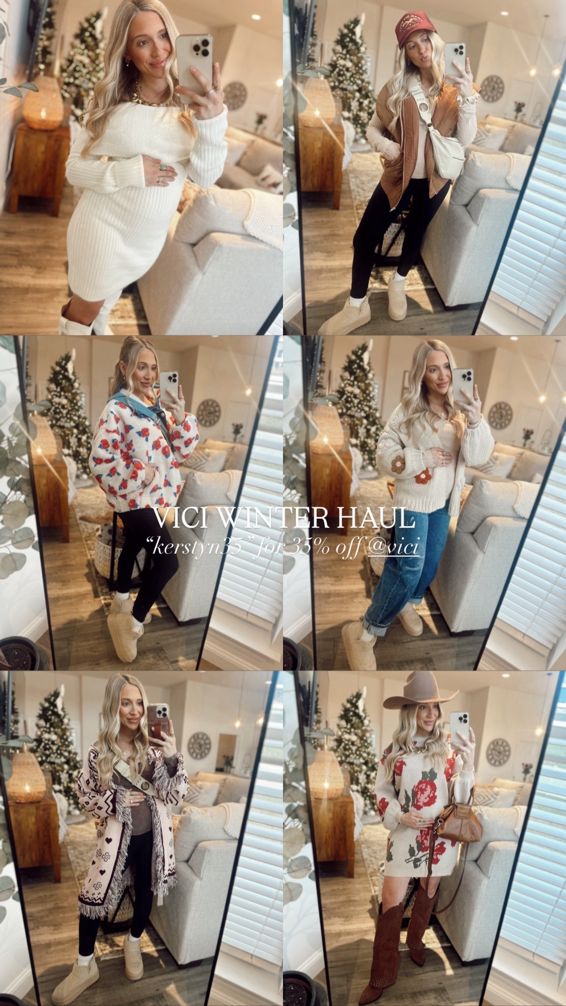 little vici winter haul ❄️✨”kerstyn35” for 35% off sitewide girlies! 

always love working with vici 🥹 been one of my fave brands for a long time! 

#LTKootd #LTKBump #LTKHoliday