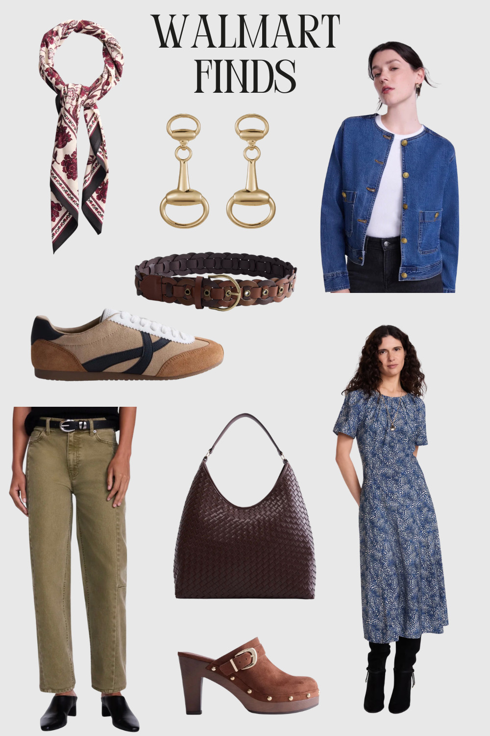 Walmart has some seriously good finds right now! 🤎 I pulled together a few pieces that feel perfect for that late-summer-to-fall transition such as denim, rich browns, olive, a pretty printed dress, statement accessories and those clogs! 😍

These are the kind of pieces I love because you can mix them right into what you already own and make so many different outfits. And that woven bag…..SO good.

Everything is linked here on LTK. 🛍️

#WalmartFinds #WalmartFashion #WalmartStyle #LTKStyle #LTKFashion #FallFashion #FallStyle #AffordableFashion #FashionOver50 #StyleOver50 #MidlifeStyle #GenXStyle #EverydayStyle #FallOutfitIdeas
 

 