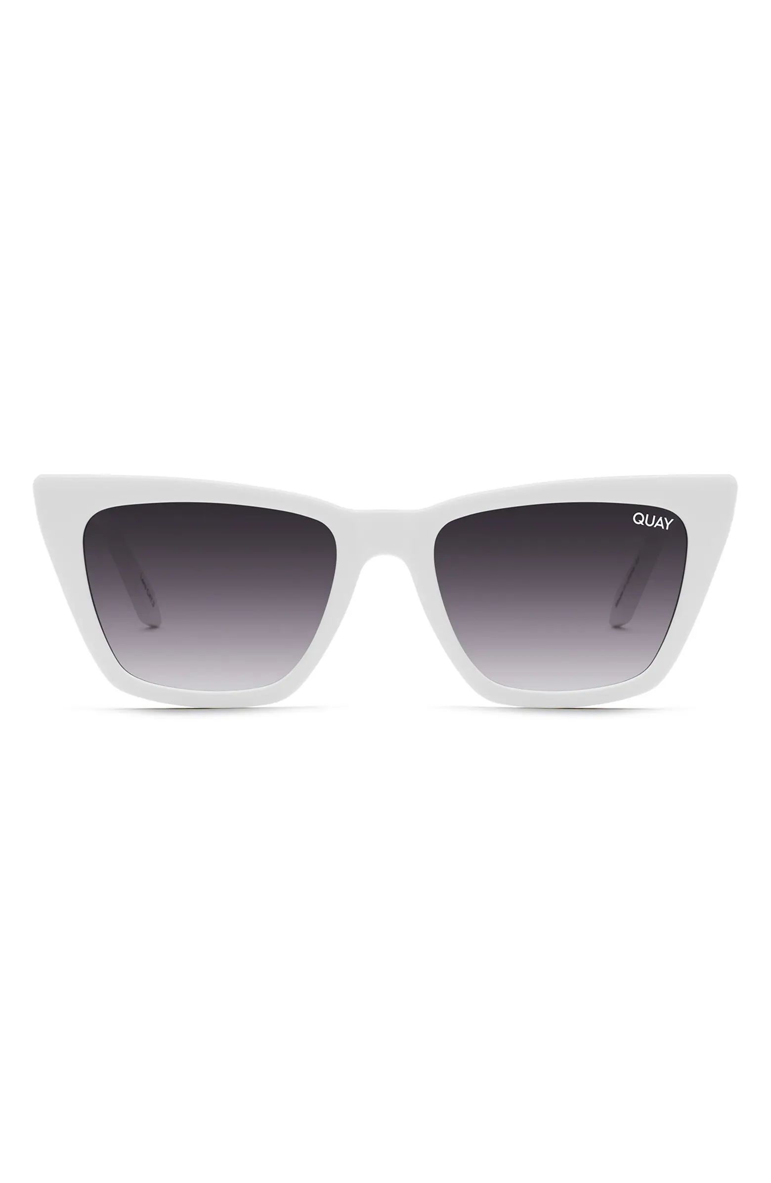 Quay Australia Call The Shots 40mm Gradient Cat Eye Sunglasses | Nordstrom | Nordstrom