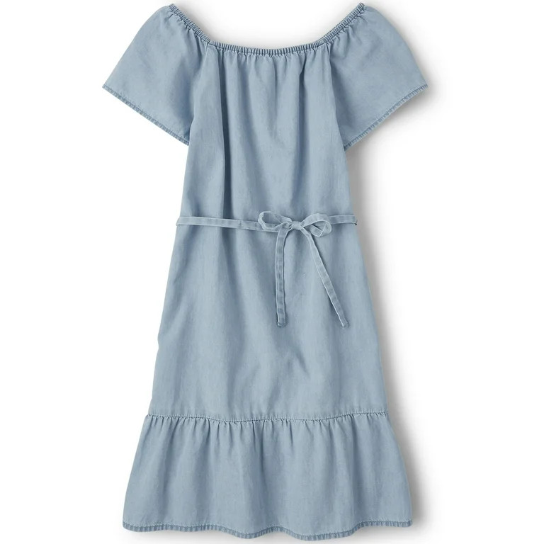 The Children's Place Girls Short-Sleeve Chambray Dress, Sizes XS-XXL | Walmart (US)