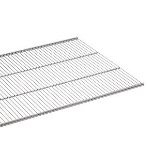 Elfa® Ventilated Shelf Platinum | The Container Store