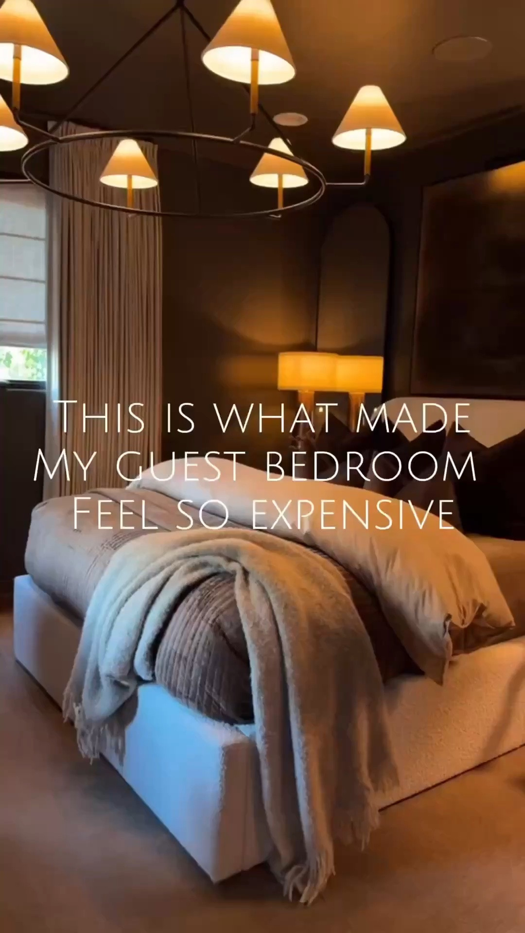 #ad @Wayfair Hot Summer Sale is here!

This is what made my guest bedroom feel so expensive ✨

My Wexley bedroom has such a timeless feel, and @Wayfair helped me bring the whole space together! One thing I’ve learned when styling a smaller bedroom is that intentional pieces make all the difference.

My boucle bed frame paired with my wool rug and solid wood nightstands created the perfect foundation for that moody, elevated look. I also added a pedestal accent table and velvet brown accent chairs to bring in more warmth and sophistication throughout the space. 🤍

Guest bedroom makeover
Moody modern bedroom
Moody bedroom inspo
Interior design

#wayfair #wayfairpartner

Summerthompsonstyles

#LTKHome #LTKSaleAlert #LTKdayinmylife