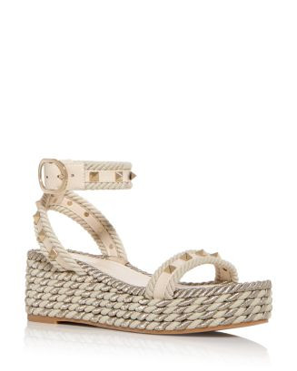 Women's Rockstud Embellished Espadrille Sandals | Bloomingdale's (US)