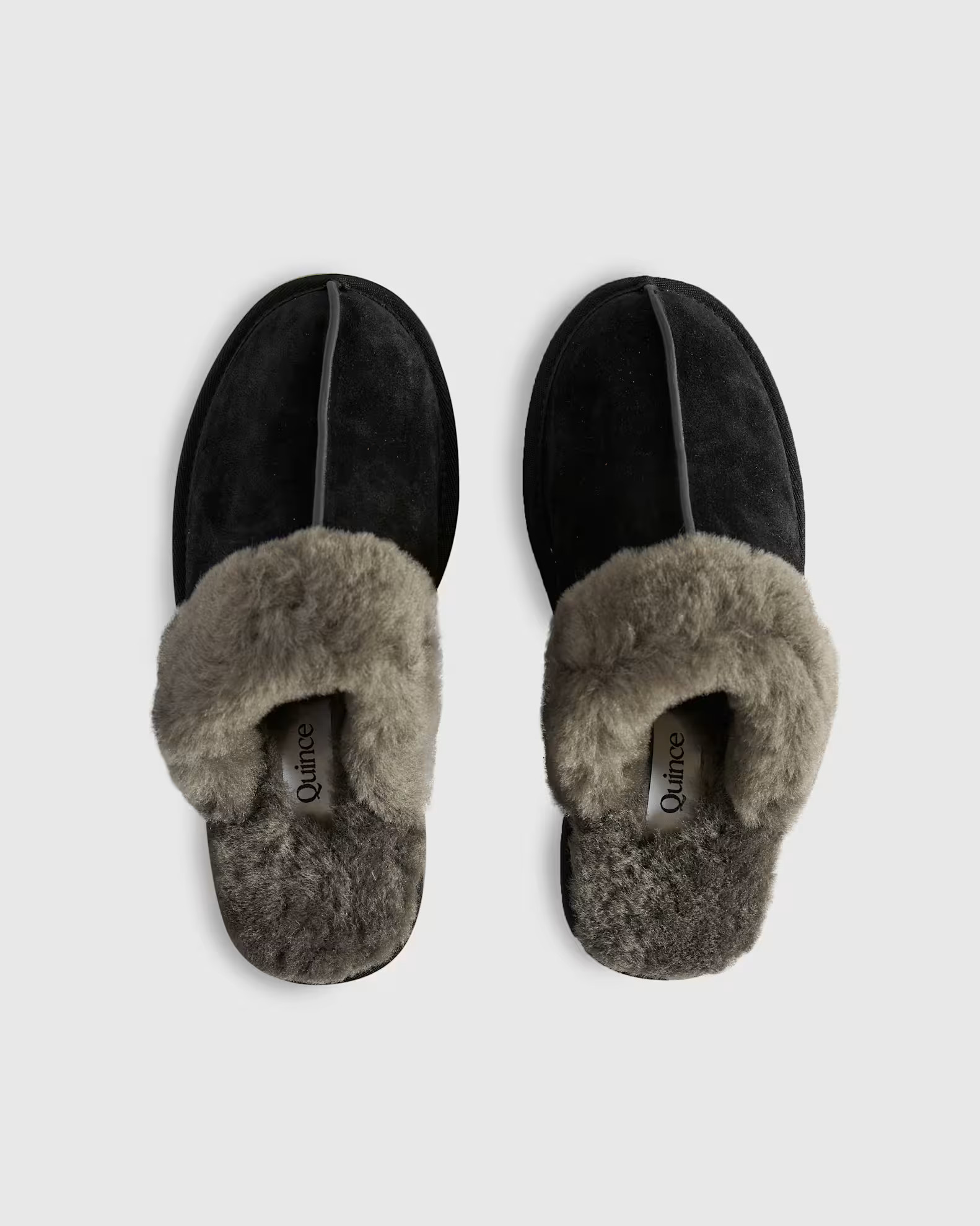 Australian Shearling Scuff Slipper in Black | Quince