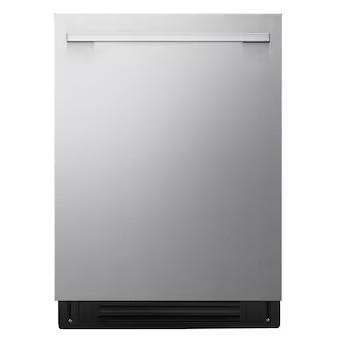 LG 24-in Top Control Built-in Dishwasher ( PrintProof Stainless Steel ) With Third Rack, 1-hour W... | Lowe's