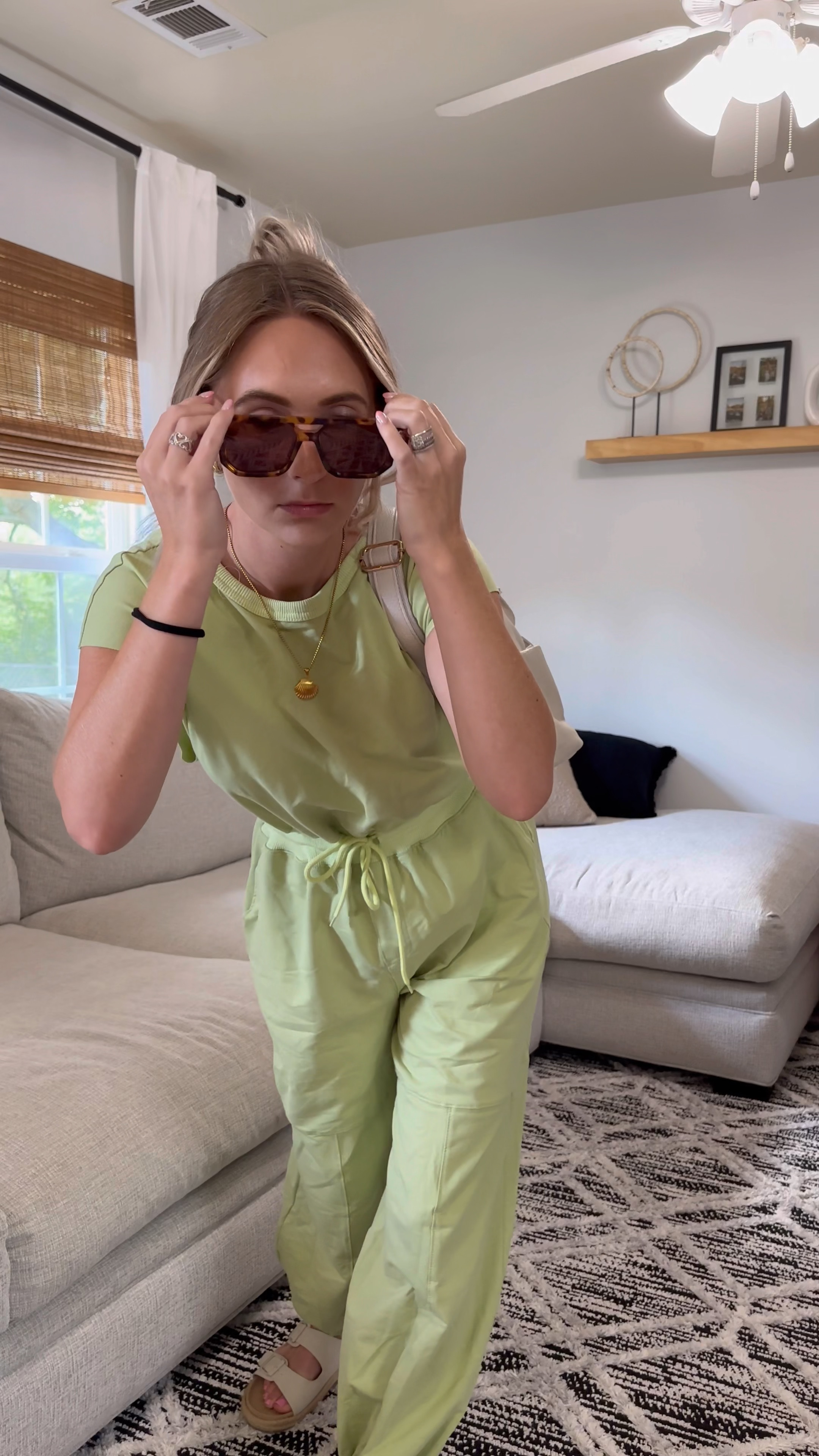 These fits are 10/10 so comfy so cute perfect for the lazy girl that wants to look fashionably/ put together 
I’m wearing a xsmall 

#LTKFamily #LTKBacktoSchool #LTKSeasonal