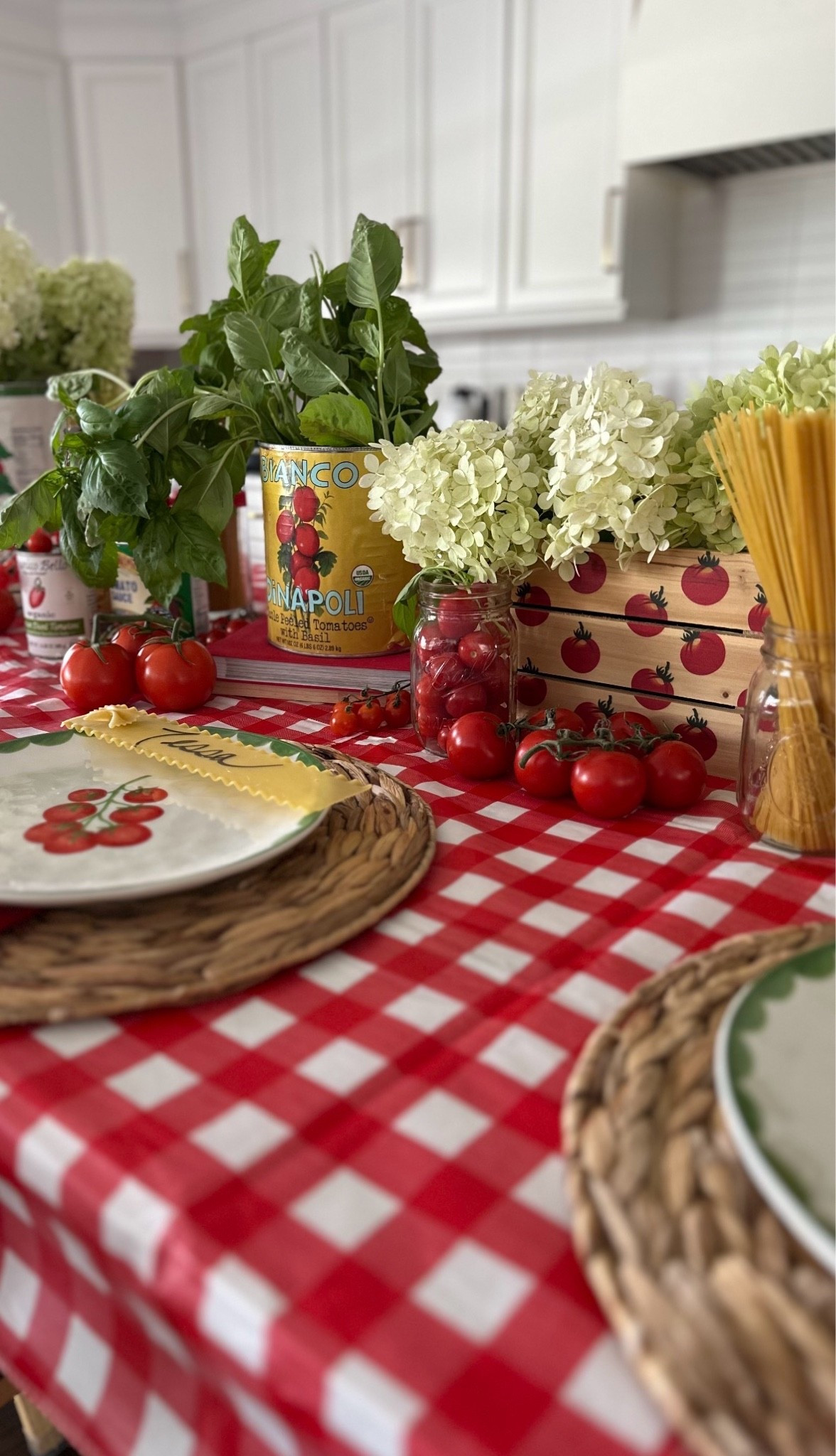 everything you need to decorate for an epic italian night, birthday party, girls night; the pasta-bilities are endless 😏

not linked:
-empty sauce cans from my local pizza place
-spring tomato plates from hobby lobby
-cheapest dried pasta I could find displayed in glass vases 
-massive basil cutting from my friend’s garden
-hydrangeas from my front yard
-tomatoes on the vine from the grocery store
-random little FB marketplace finds

party planning // hosting //hostess // decor // decorations

#LTKfoodie #LTKHome #LTKmomlife