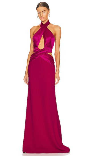 Petra Dress in Raspberry | Revolve Clothing (Global)