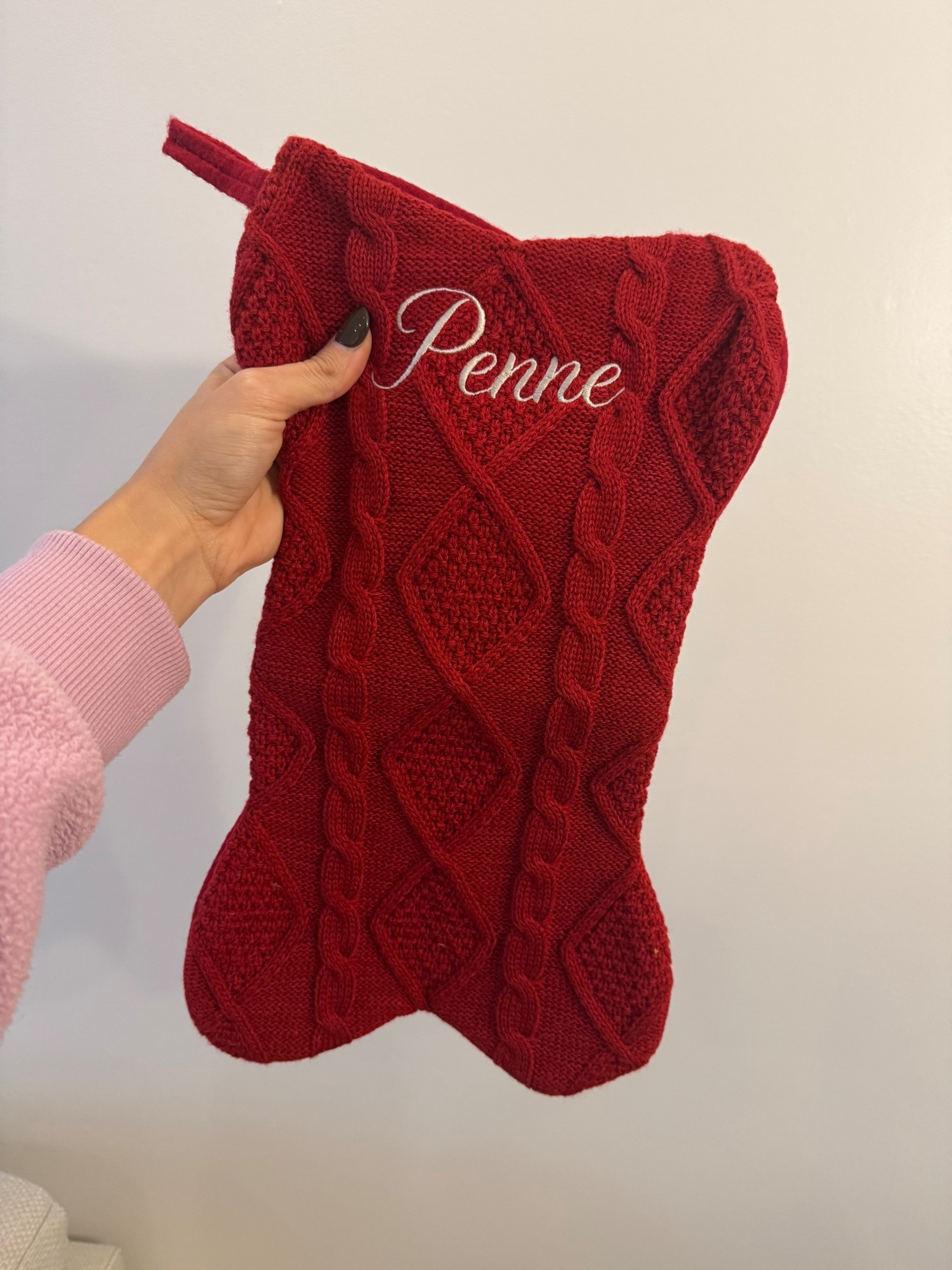 Look what came in the mail! ✨🐶 your furry friends deserve a holiday stocking too!  The adorable bone shaped custom stocking is canadian made and shipped with a week! It will deliver before the holidays! 

#LTKcanada #LTKhome #LTKholiday
