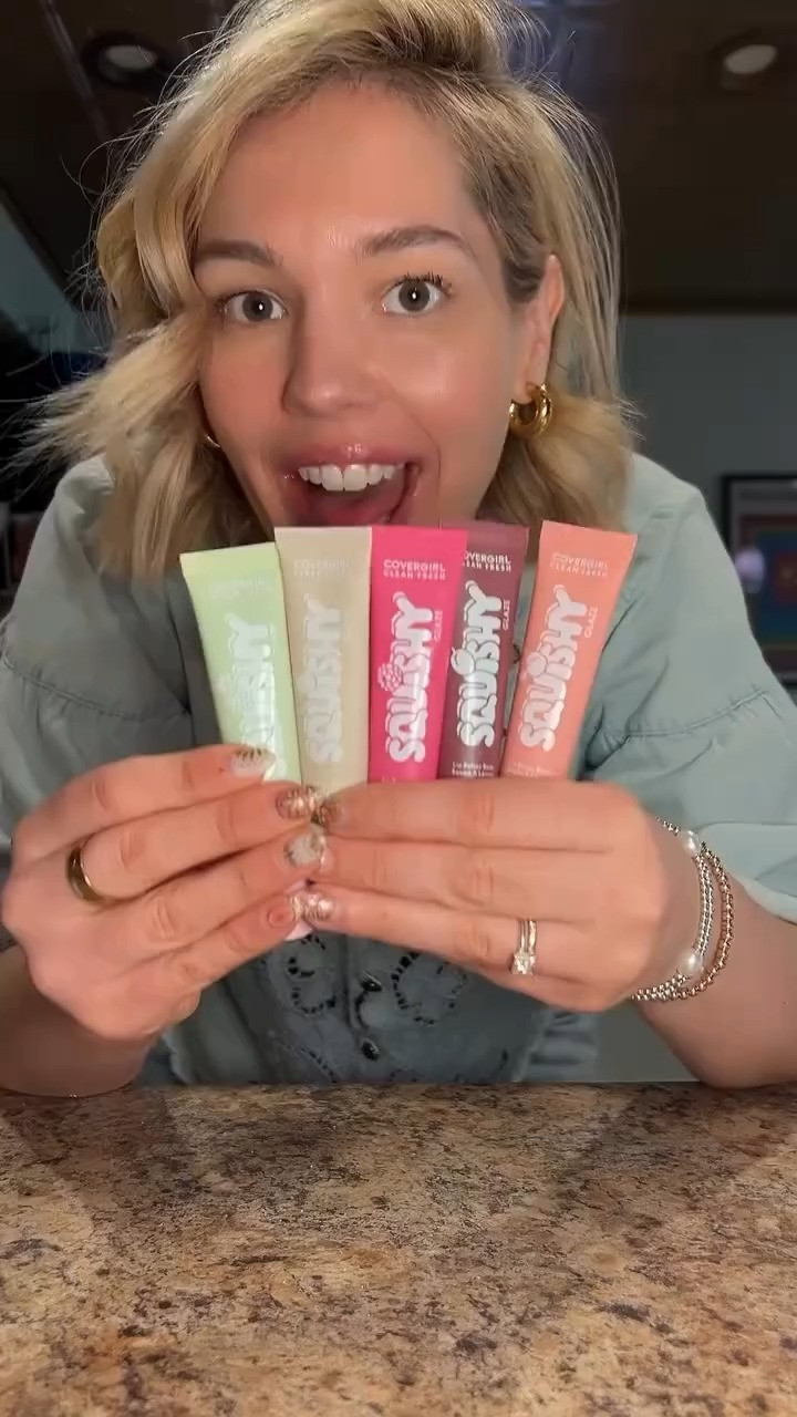 These Clean Fresh Squishy Glaze lip balms from @covergirl are giving full snack energy so I had to put them to the test 😂

Not gonna lie… they matched way better than I expected

Which one are you picking? 👀 

 #LTKgrwm #LTKvlog #LTKBeauty