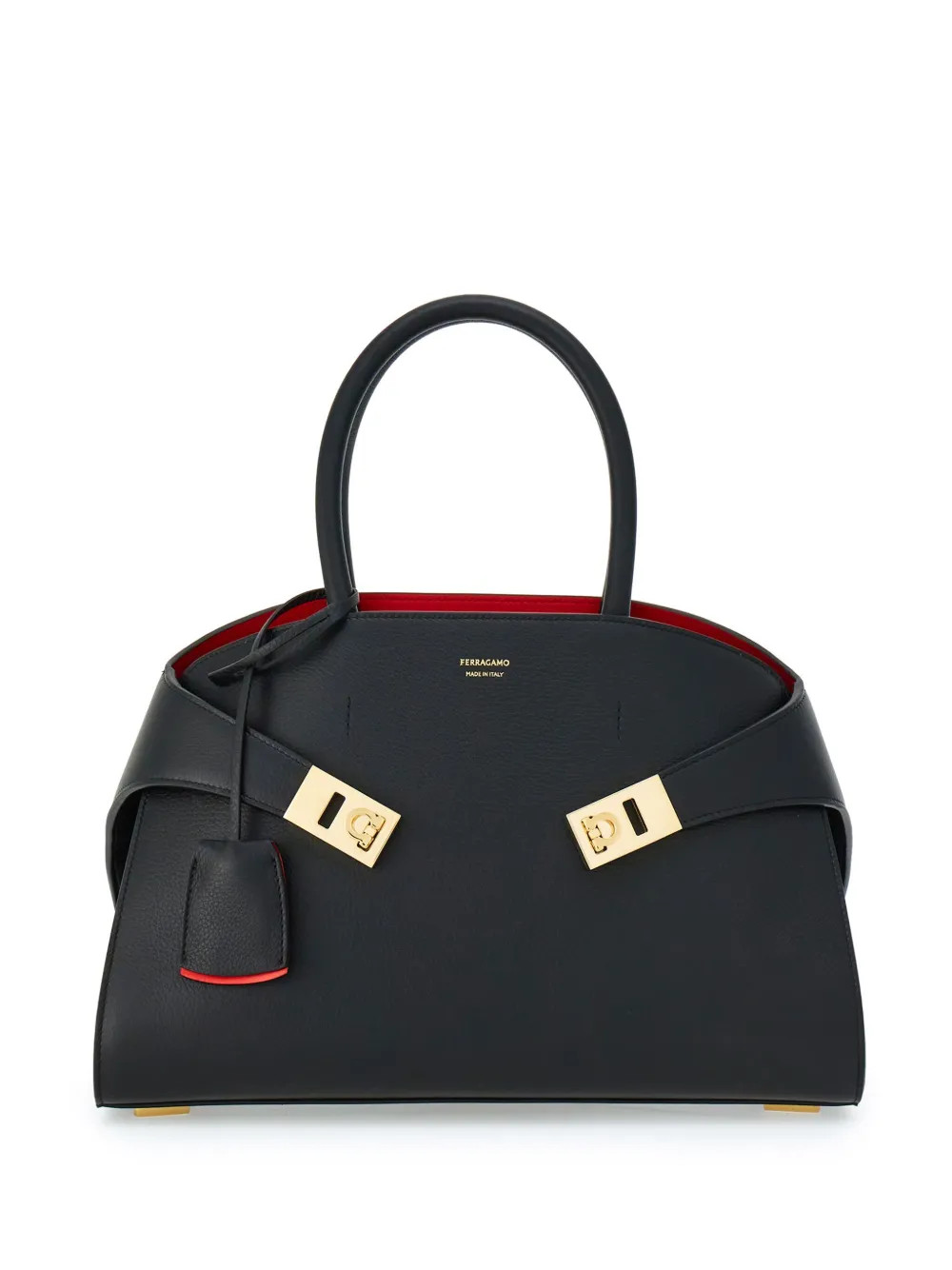 small Hug leather tote bag | Farfetch (BR)