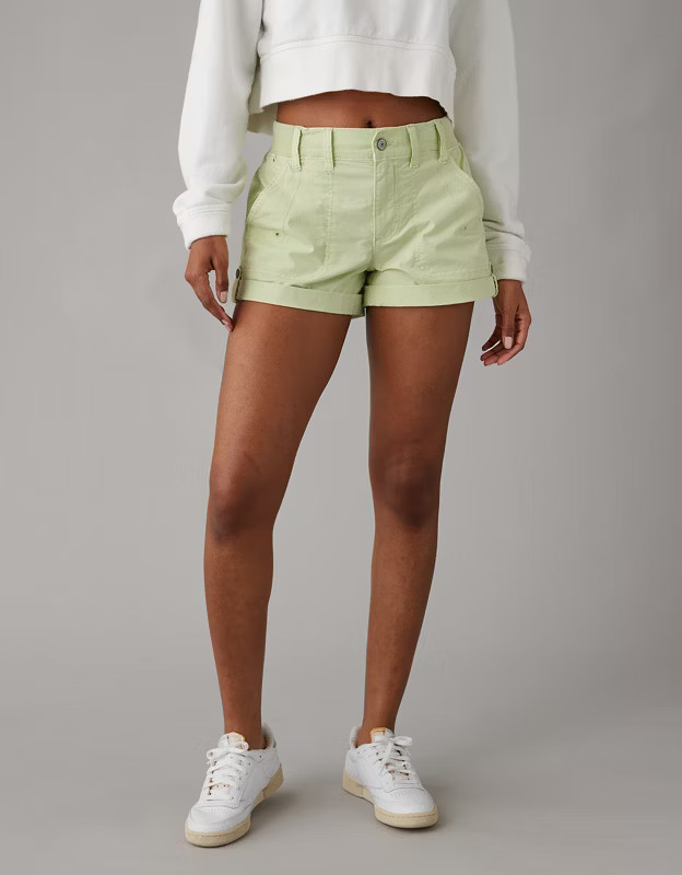 AE Snappy Stretch 4" Perfect Cargo Short | American Eagle Outfitters (US & CA)