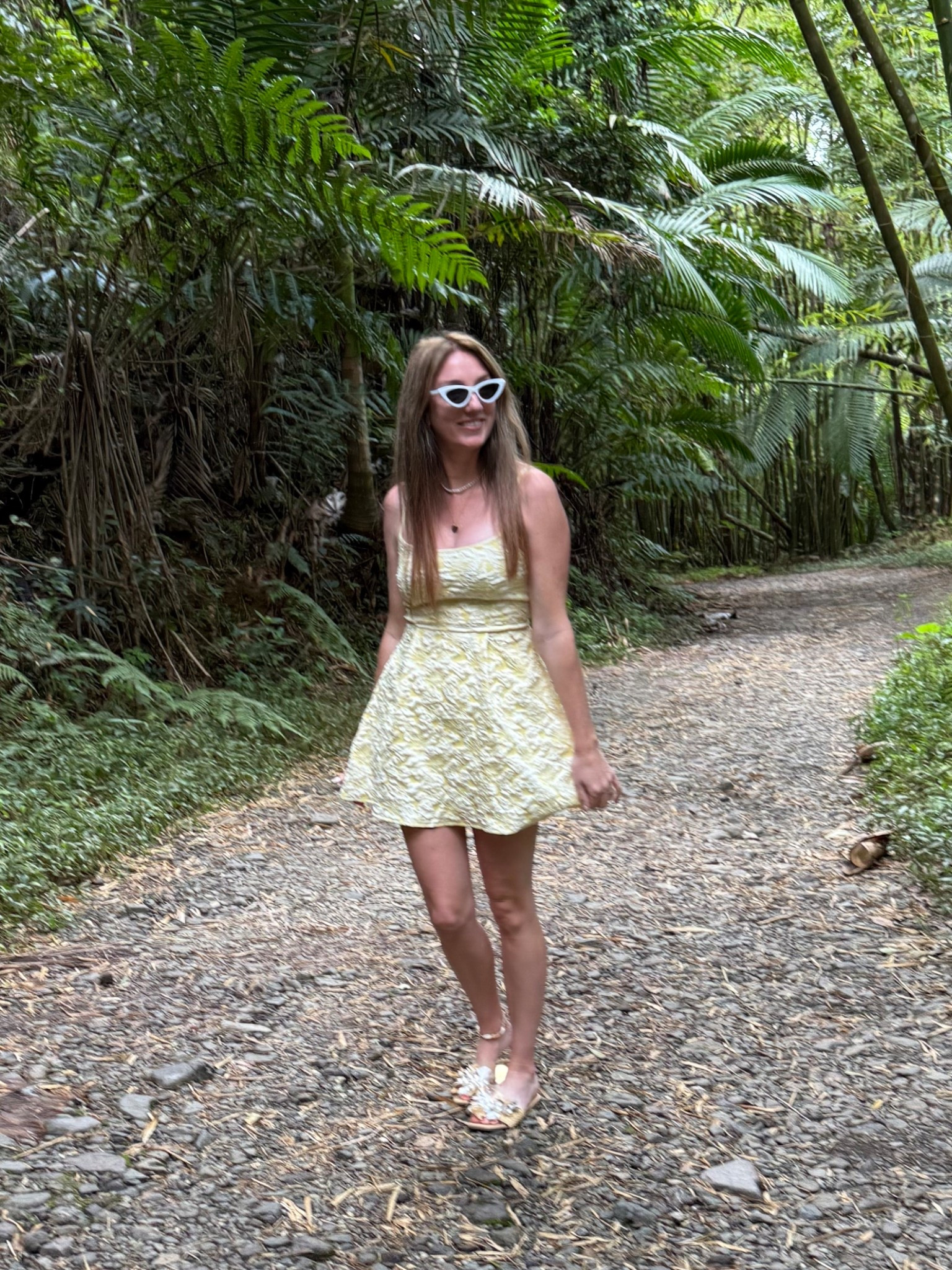 SHEIN yellow loose fit mini dress with pattern  

#LTKTravel #LTKFindsUnder50 #LTKTall