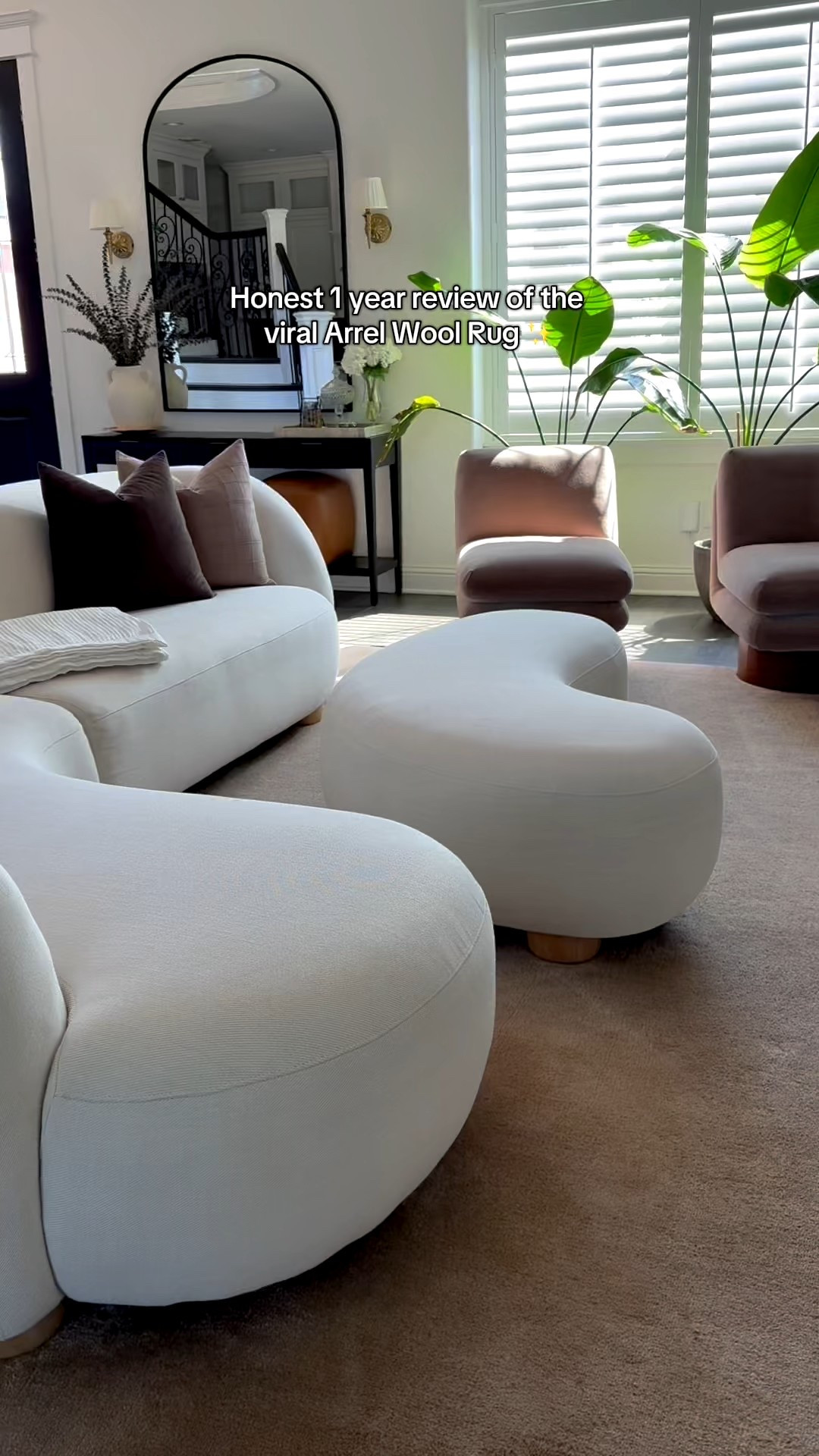 Arrel Speckled Solid wool rug review! 

#LTKStyleTip #LTKSaleAlert #LTKHome