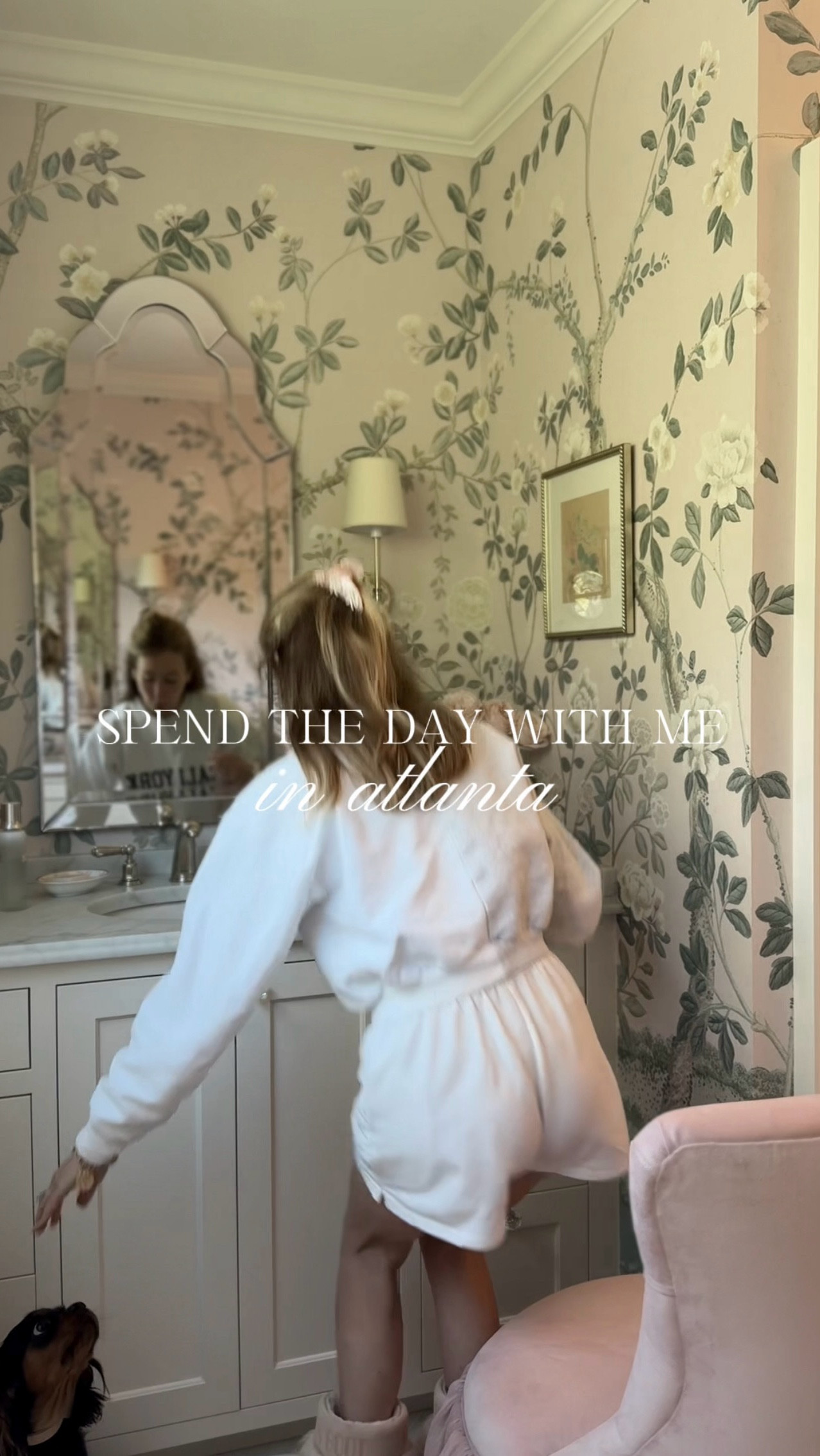 Everything I wore to bop around Atlanta today! If you haven’t gotten the $29 sandals that look like Gucci you’re missing out! They’re so good! The exact white jeans are in stock on the Frame site linked below xx I’m in a 23 and wearing the Jodie heels (the jeans are long!) I’m 5’3 3/4