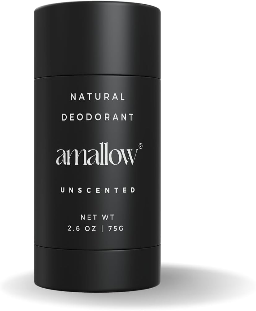 Amallow - Natural Deodorant – Aluminum Salt-Free, Tallow-Based, Baking Soda-Free, with Magnesiu... | Amazon (US)