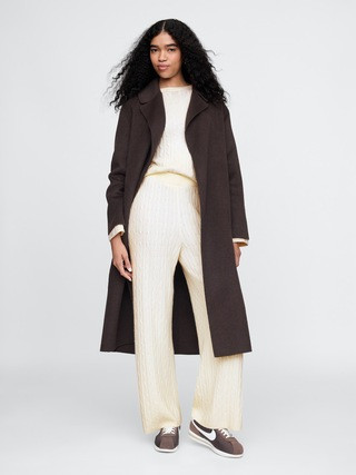 CashSoft Cable-Knit Sweater Pants | Gap (US)