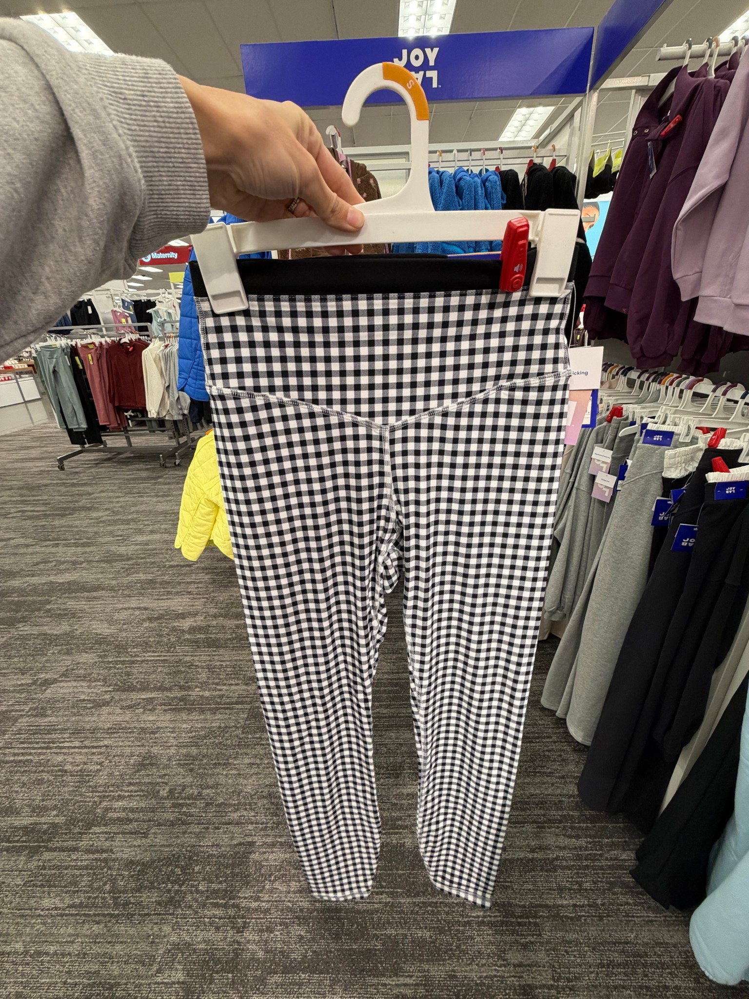 GINGHAM leggings & matching Sherpa (not online yet), yes please!

#LTKFindsUnder50 #LTKActive #LTKmomlife