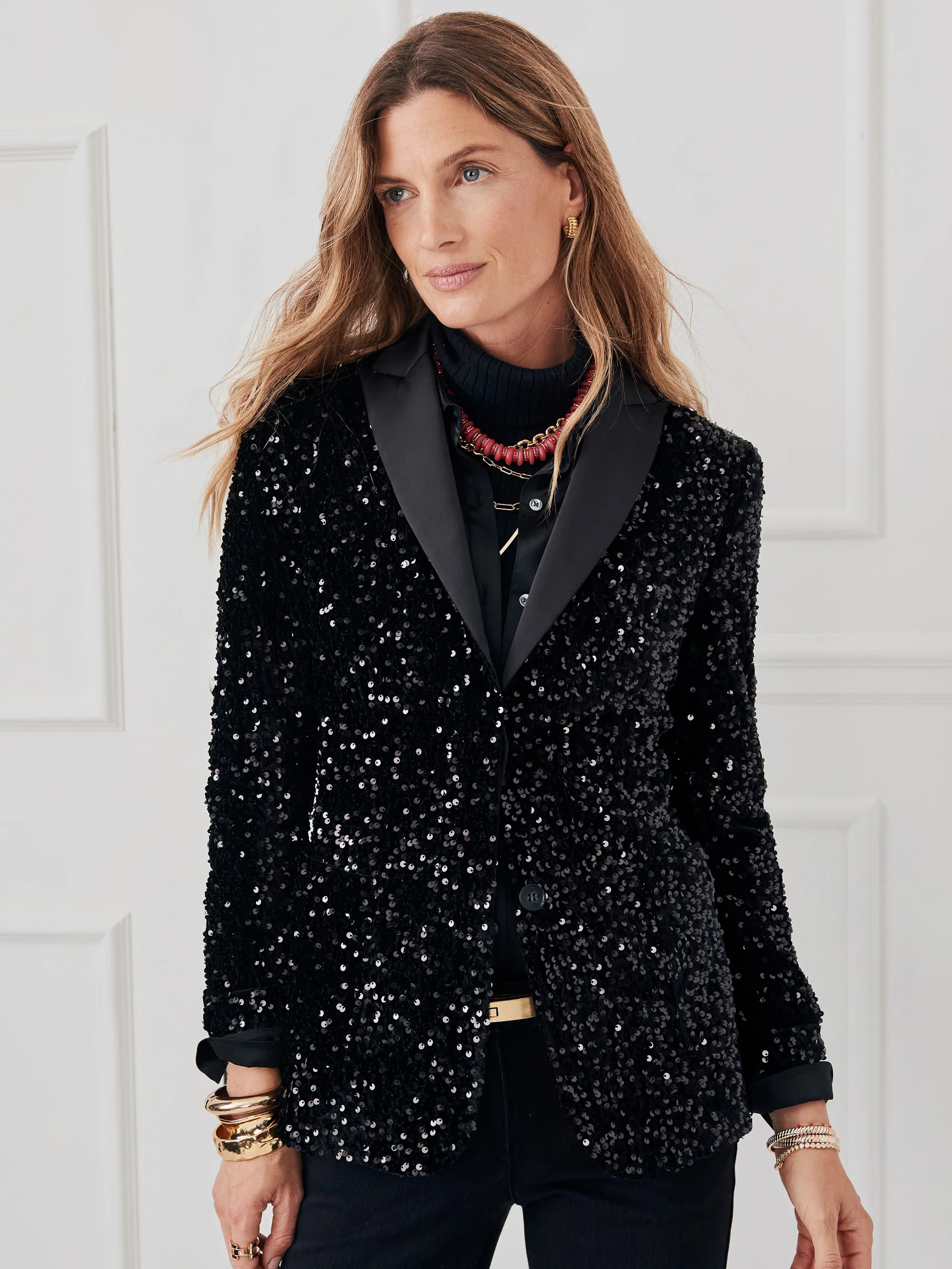 Keith Sequin Blazer | J.McLaughlin