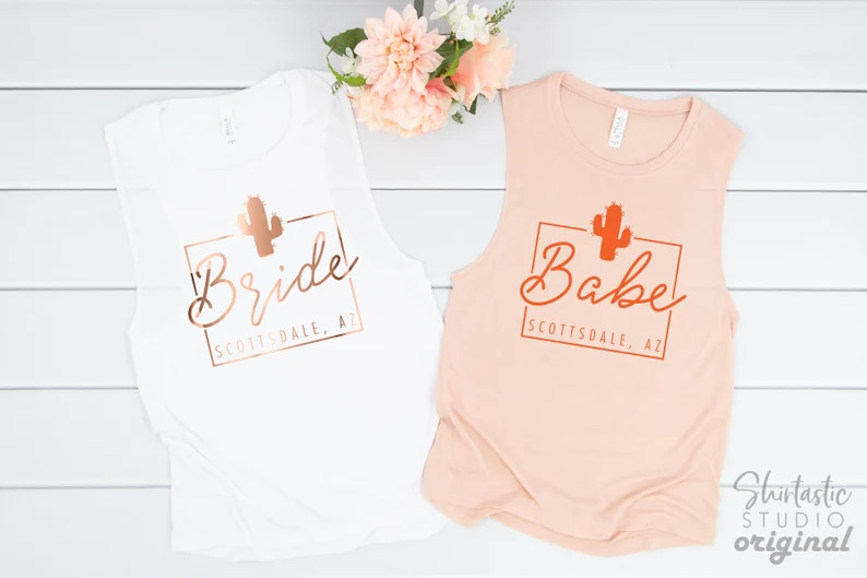 Bachelorette Party Tanks  Scottsdale  Women's Scoop Neck - Etsy | Etsy (US)
