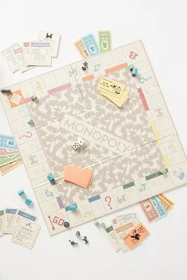 Vintage Bookshelf Edition Monopoly Game | Anthropologie (US)