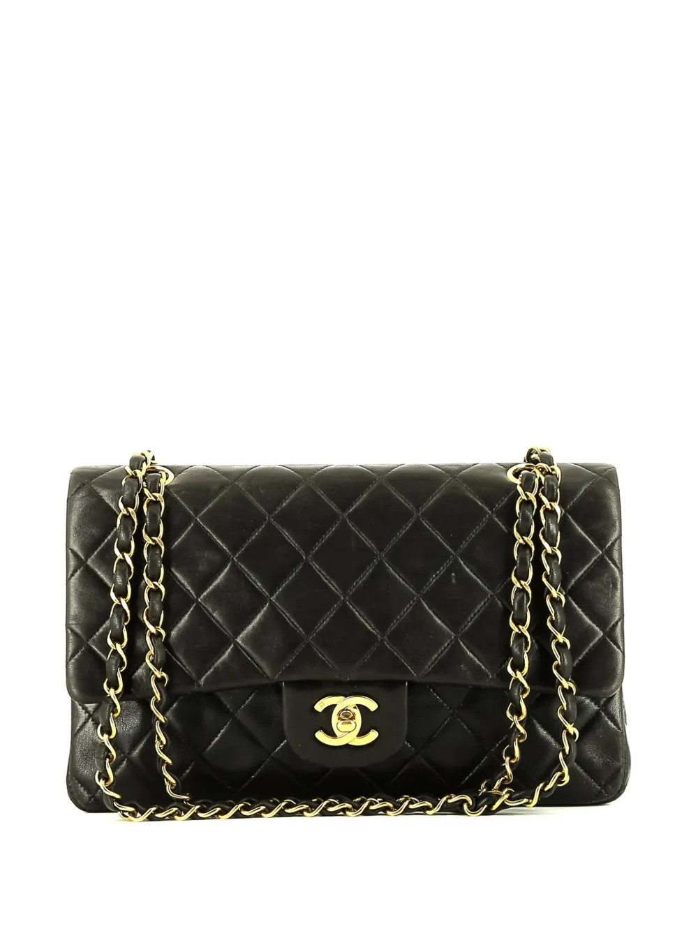 CHANEL Pre-Owned Double Flap Shoulder Bag - Farfetch | Farfetch Global