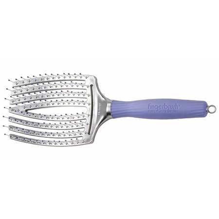 Olivia Garden Finger Brush, Curved & Vented Paddle Brush, Large | Walmart (US)