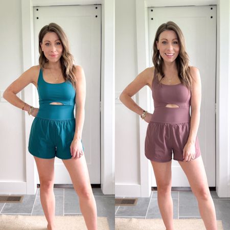 AMAZON athletic rompers! Built in shelf bra (no padding) & spandex shorts under! Incredible quality and looks just like the Free People version! I’m wearing a size XS


#LTKsalealert #LTKstyletip #LTKfindsunder50