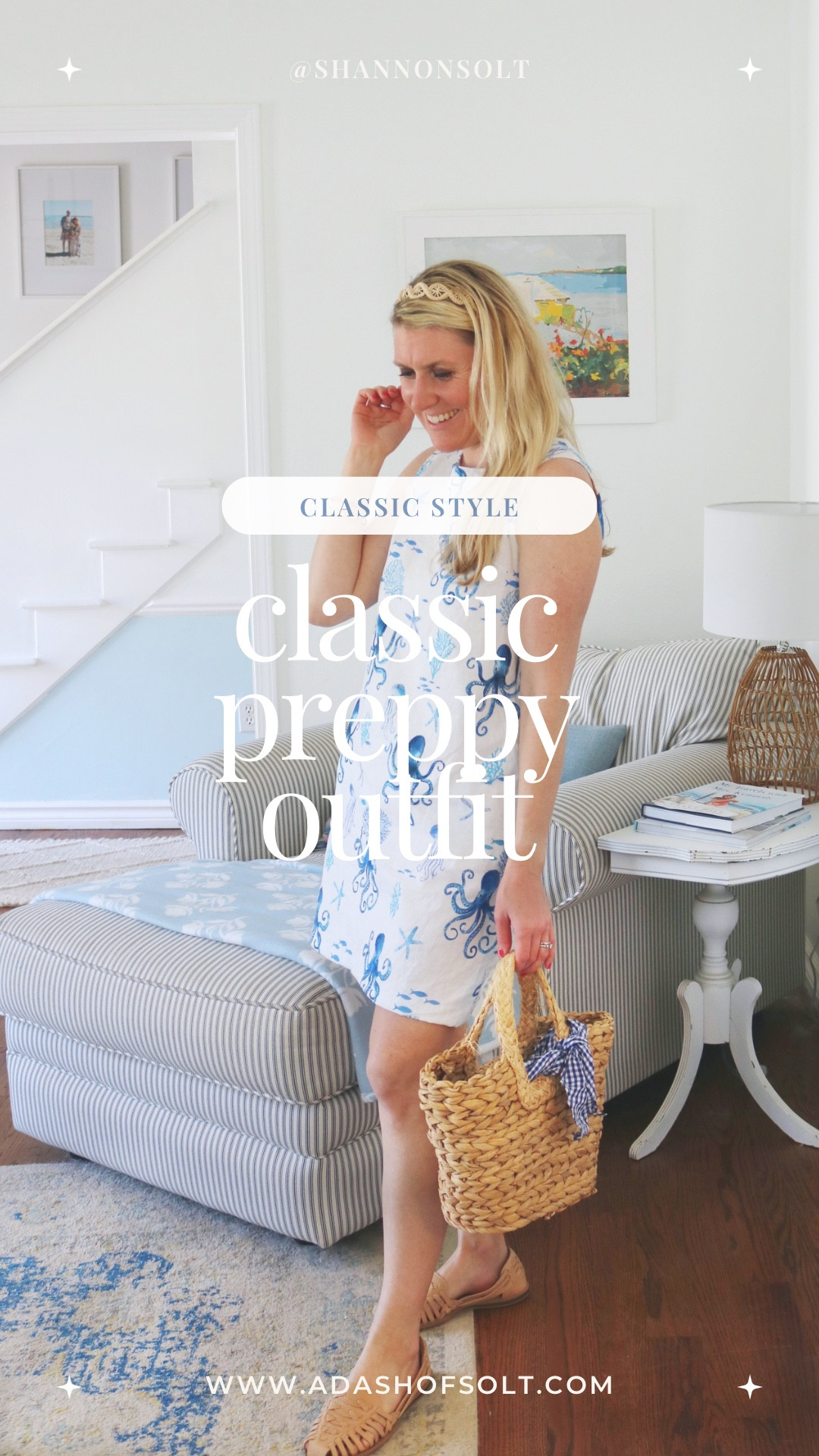 I’ve honestly never had so many compliments on an outfit in one day!! Everywhere I went today people were delighted by this fun octopus dress from @kieljamespatrick. It’s such a fun little shift dress for summer! 



Summer dress, shift dress, linen dress, summer outfit, New England style, coastal style, Kiel James Patrick, New England preppy, preppy style, preppy outfit, coastal living, coastal grandmother, leather flats, woven handbag, sunglasses, pearls 

#shopsmall #smallbusiness #americanmade #kieljamespatrick #coastalstyle #coastalliving #preppystyle #preppyoutfit 

#LTKFindsUnder100 #LTKStyleTip #LTKSeasonal