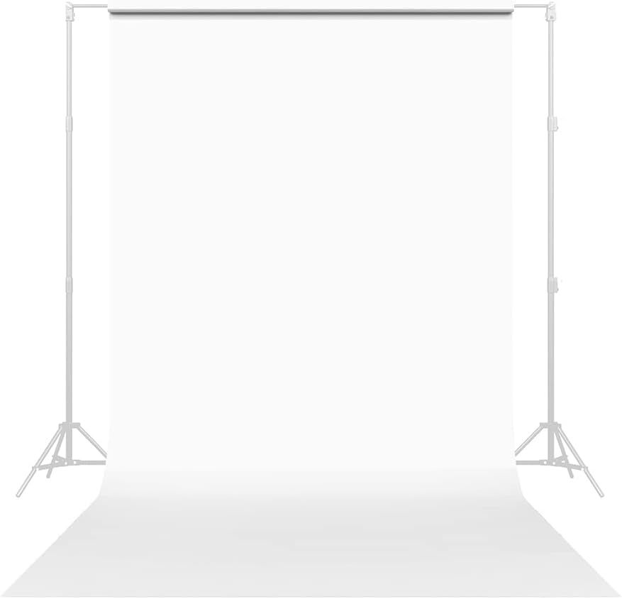 Savage Seamless Paper Photography Backdrop - Color #66 Pure White, Size 86 Inches Wide x 36 Feet ... | Amazon (US)