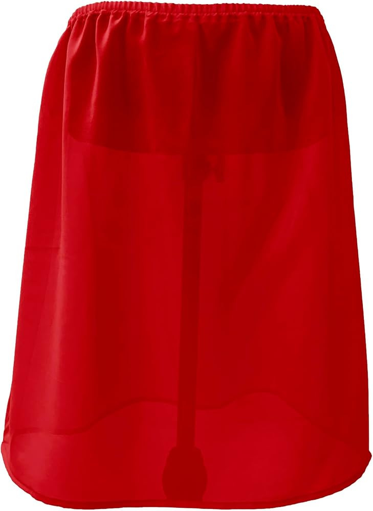 Half Slips for Women Underskirt Short Mini Skirt Chiffon Petticoat Shiny | Amazon (US)