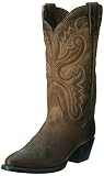 Dan Post Boots Womens Marla Snip Toe Boots Mid Calf Low Heel 1-2" - Brown | Amazon (US)