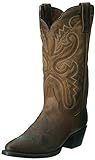 Dan Post Boots Womens Marla Snip Toe Boots Mid Calf Low Heel 1-2" - Brown | Amazon (US)