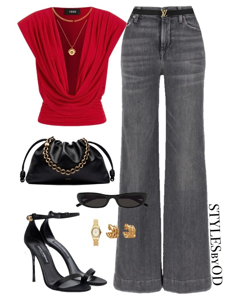 POP OF RED💄

Elevating the casual night out aesthetic for Spring 2026 with a bold, textural contrast. This look is all about that sophisticated pop of red - Whether you’re heading to drinks with girls or a casual date night this outfit is the ultimate spring transition💋

#LTKstyletip #LTKfashion #NightOutfit #DateNight

#LTKSaleAlert #LTKSeasonal #LTKFestival