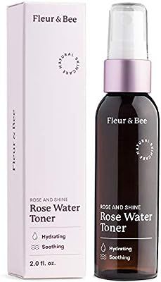 Rosewater Toner | Natural, 100% Vegan & Cruelty Free | Dermatologist Tested Facial Toner for All ... | Amazon (US)