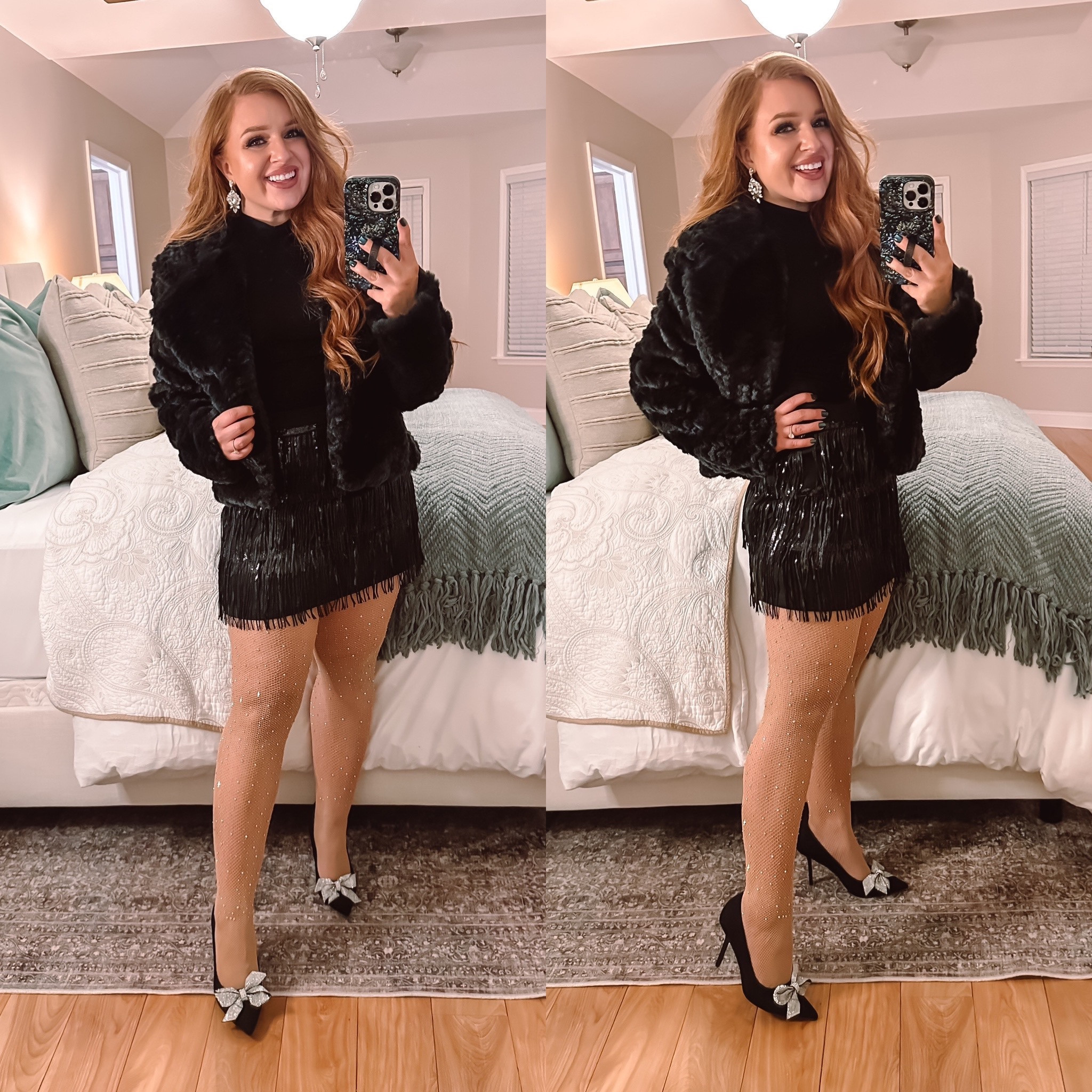 Red dress boutique all black nye outfit !size medium in all. 

#LTKHoliday #LTKSeasonal #LTKparties