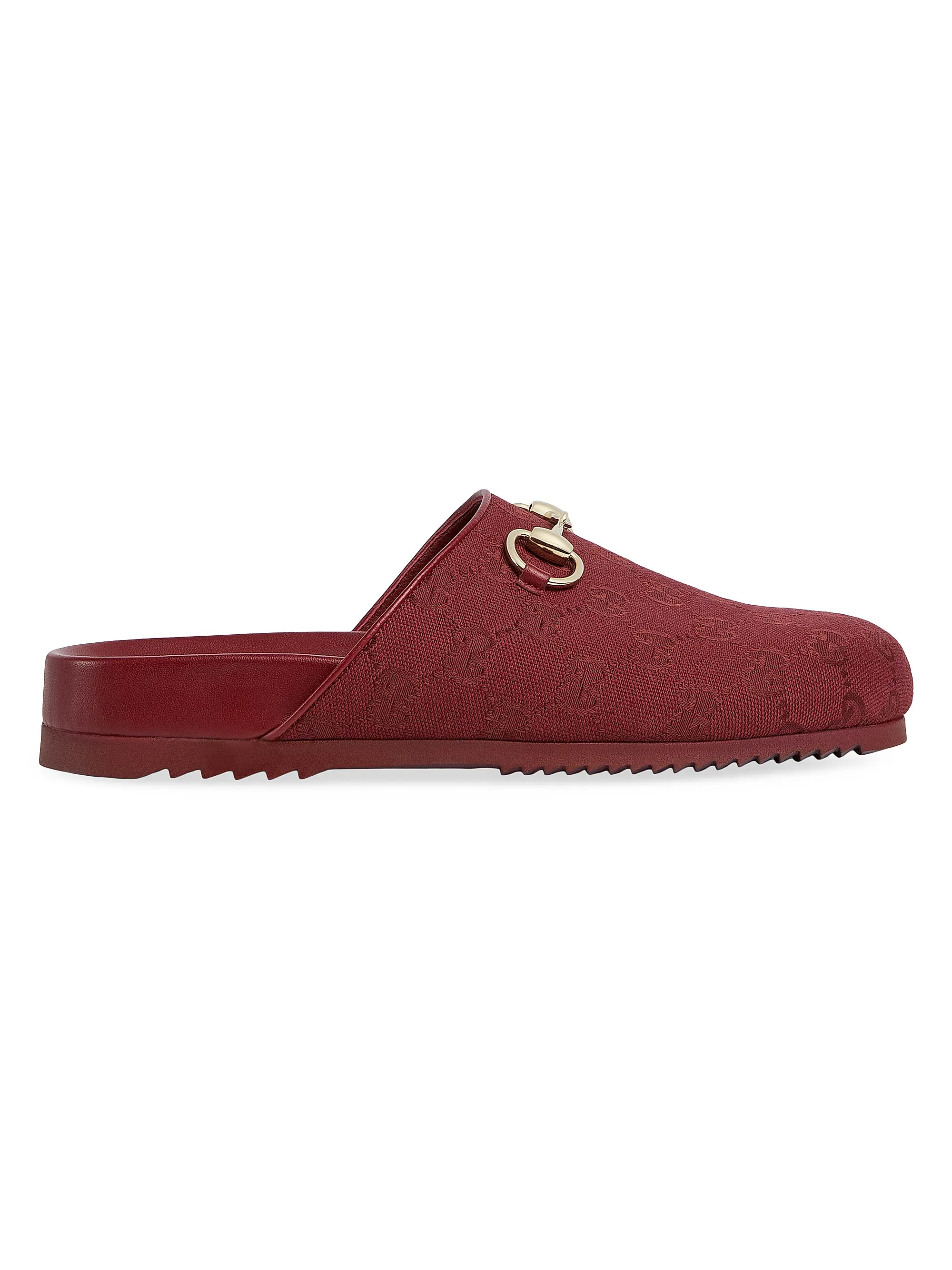 Sol GG Supreme Canvas Clogs | Saks Fifth Avenue
