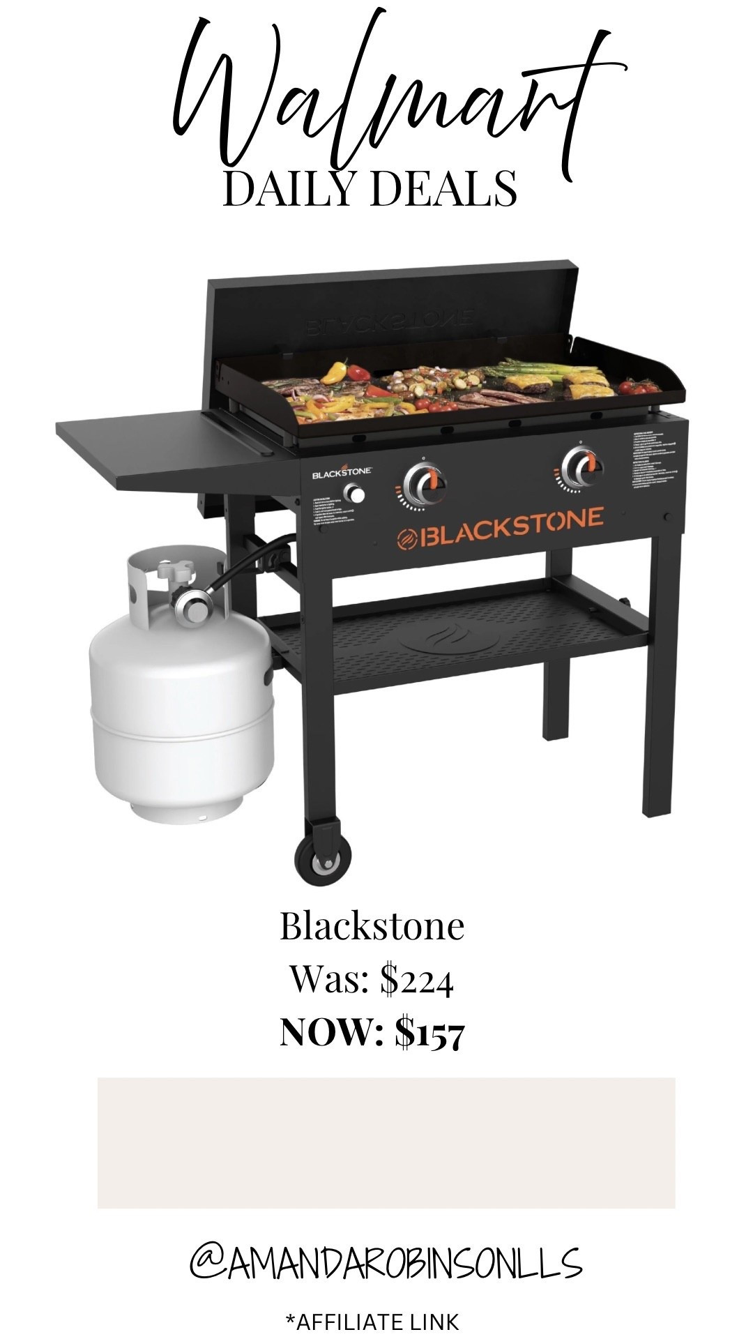 Walmart Daily Deals
Blackstone grill 

#LTKSaleAlert #LTKCyberWeek #LTKHome