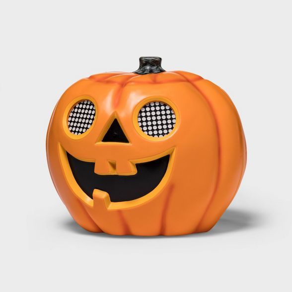 9'' Animated Moving Eyes Jack-O'-Lantern Halloween Decorative Holiday Scene Prop - Hyde & EEK! Bo... | Target